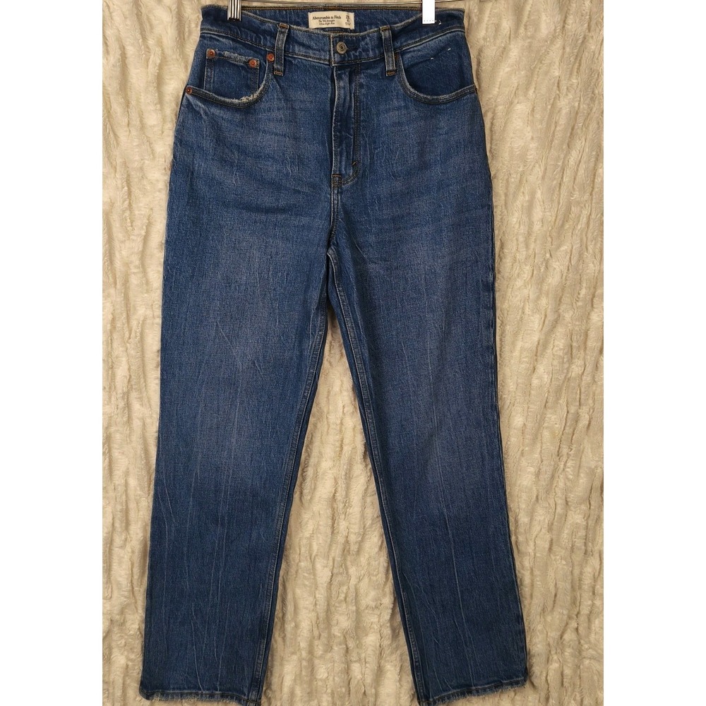 Abercrombie & Fitch The 90's Straight‎ Ultra High Rise Curve Jeans 28